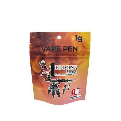 Αγορά Αλουμινένιο φύλλο επιχρισμένο 1 g Custom Child Resistant Mylar Bags Ziplock Ματ επιφάνεια online manufacture