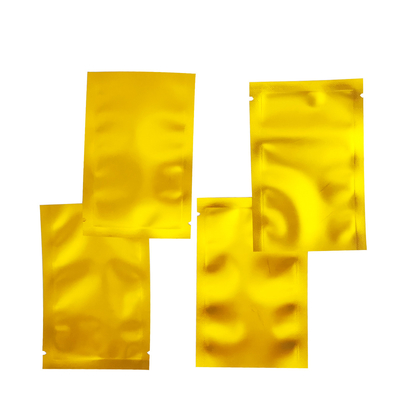 Αγορά Τυποποιημένες τσάντες από χαρτί Mylar με ανοιχτό τοπίο με μεταλλική κορυφή από χρυσό για τρόφιμα, αποθήκευση αξεσουάρ online manufacture