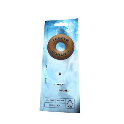 Αγορά Ματ Μεταλλικό Λάμψη 2 G Mylar 3 πλευρικές σφραγίδα τσάντα με κρεμαστή τρύπα Custom Logo online manufacture