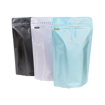 Αγορά Πρωταθλήματα Stand Up Coffee Bags με βαλβίδα αποβλήτων και φερμουάρ online manufacture
